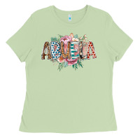 Matcha abuela flowers Ladies Tee - RacoonDesign