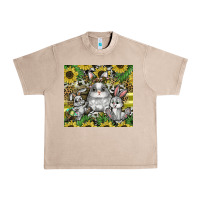 French Oak easter Urban Heavy Tee - CowhideDigitalArt