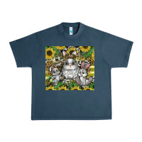 Midnight Navy easter Urban Heavy Tee - CowhideDigitalArt