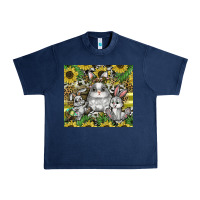 Navy easter Urban Heavy Tee - CowhideDigitalArt