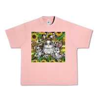 Salmon easter Urban Heavy Tee - CowhideDigitalArt