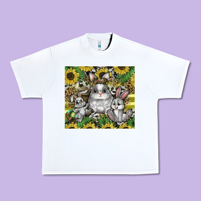 Easter Urban Heavy Tee Designed By Cowhidedigitalart