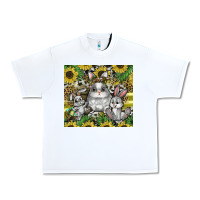 White easter Urban Heavy Tee - CowhideDigitalArt