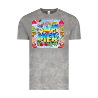 Cloud Rock summer time Vintage Tee - CowhideDigitalArt