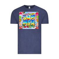 Vintage Denim summer time Vintage Tee - CowhideDigitalArt