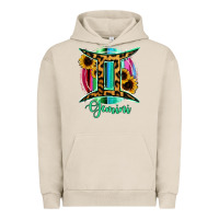 Pigment French Oak Gemini Urban Hoodie - RanaPortraitStore