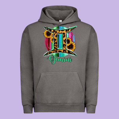 Gemini Urban Hoodie Designed By Ranaportraitstore