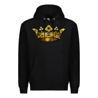 Black crown Premium Hoodie - BarkalooDesign