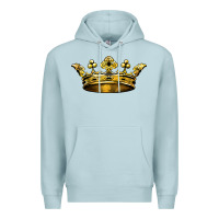 Blue Mist crown Premium Hoodie - BarkalooDesign