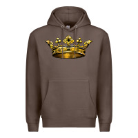 Coffee crown Premium Hoodie - BarkalooDesign