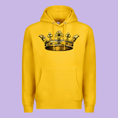 Crown Premium Hoodie Designed By Barkaloodesign