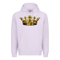 Lilac crown Premium Hoodie - BarkalooDesign
