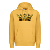 Mustard crown Premium Hoodie - BarkalooDesign
