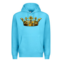 Ocean Blue crown Premium Hoodie - BarkalooDesign