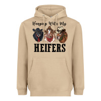Mushroom hanging with my heifers Heavyweight Hoodie - RanaPortraitStore