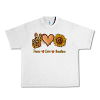 Lunar Rock Peace Love Sunshine Urban Heavy Tee - Jasminsmagicworld