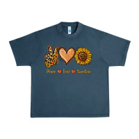 Midnight Navy Peace Love Sunshine Urban Heavy Tee - Jasminsmagicworld