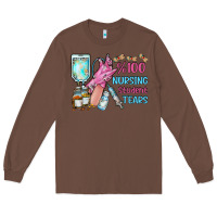 Chestnut nursing student tears Long Sleeve Tee - RacoonDesign