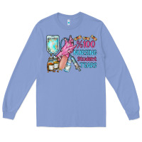 Colony Blue nursing student tears Long Sleeve Tee - RacoonDesign