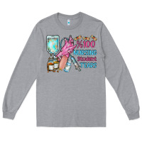 Heather Grey nursing student tears Long Sleeve Tee - RacoonDesign