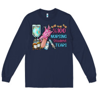 Navy nursing student tears Long Sleeve Tee - RacoonDesign