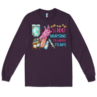 Plum nursing student tears Long Sleeve Tee - RacoonDesign