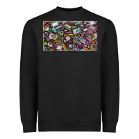 Black 6bxva8dmzvnj8kavrqzzmp Heavyweight Sweatshirt - chombo