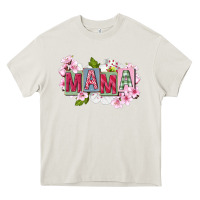 Cream Mother's Day mama Heavy Core Tee - FaDigitalArtStudio