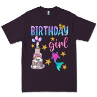Plum birthday girl Premium Tee - BundleAndBundleShop