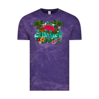 Cloud Purple Summer Vintage Tee - CowhideDigitalArt