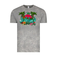 Cloud Rock Summer Vintage Tee - CowhideDigitalArt