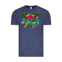 Vintage Denim Summer Vintage Tee - CowhideDigitalArt