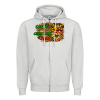Dove Grey coffee and christmas cheer Zipper Hoodie - RanaPortraitStore