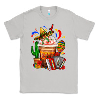 Moon Dust Mexican Frappe With Cactus Sombrero And Maracas Classic Tee - FaDigitalArtStudio