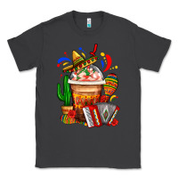 Smoke Mexican Frappe With Cactus Sombrero And Maracas Classic Tee - FaDigitalArtStudio