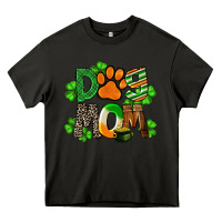 Asphalt St. Patricks Dog Mom Heavy Core Tee - FaDigitalArtStudio