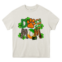 Cream St. Patricks Dog Mom Heavy Core Tee - FaDigitalArtStudio