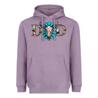 Lavender western dad with gemstone and skull Heavyweight Hoodie - RanaPortraitStore