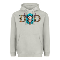 Moon Dust western dad with gemstone and skull Heavyweight Hoodie - RanaPortraitStore
