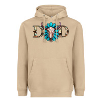 Mushroom western dad with gemstone and skull Heavyweight Hoodie - RanaPortraitStore
