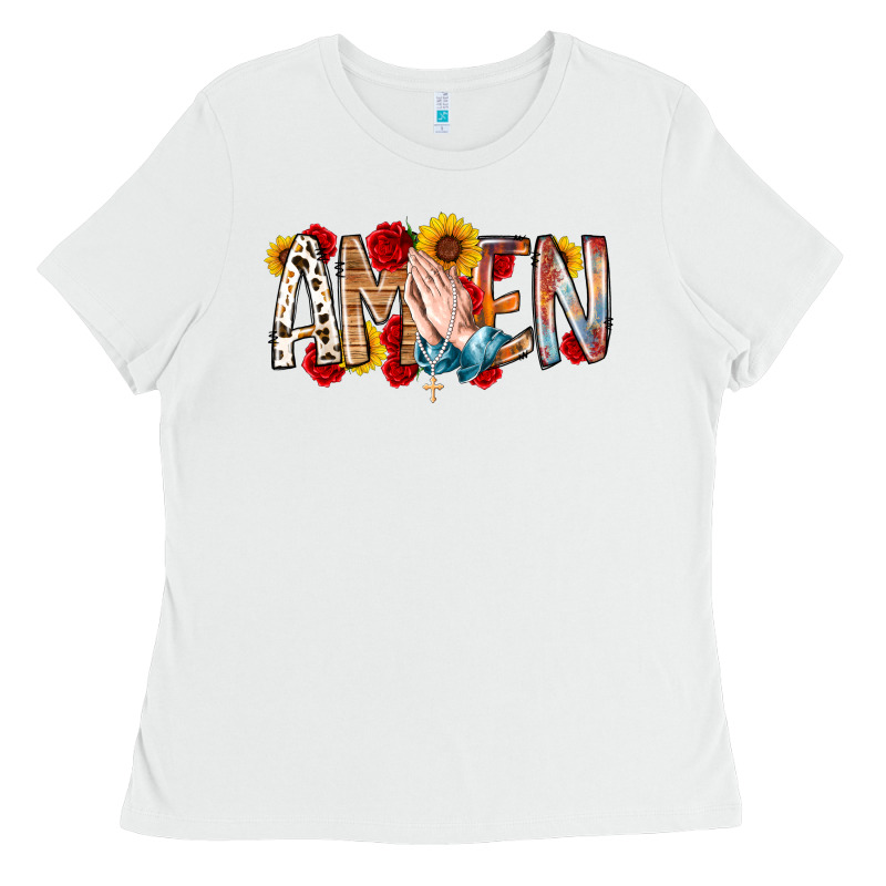 Amen Ladies Tee by RacoonDesign | Teevron
