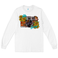 White oh snap Long Sleeve Tee - RacoonDesign