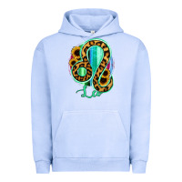 Pigment Grape Ice Leo Zodiac Sign Sunflower Leopard Serape Urban Hoodie - RanaPortraitStore