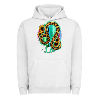 Pigment Lunar Rock Leo Zodiac Sign Sunflower Leopard Serape Urban Hoodie - RanaPortraitStore
