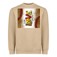 Mushroom for the love of the game softball Heavyweight Sweatshirt - chombo