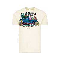 Vintage Arctic Happy Easter  truck Vintage Tee - CowhideDigitalArt