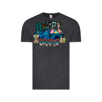 Vintage Black Happy Easter  truck Vintage Tee - CowhideDigitalArt