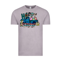 Vintage Zinc Happy Easter  truck Vintage Tee - CowhideDigitalArt
