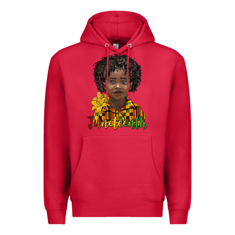Juneteenth Black Boy Premium Hoodie by BarkalooDesign | Teevron