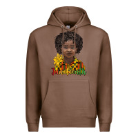 Chestnut juneteenth black boy Premium Hoodie - BarkalooDesign